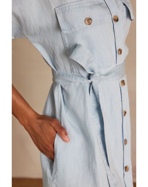 Hellindigofarbenes Kleid Laya