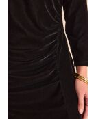 Rafaela schwarzes Samtkleid