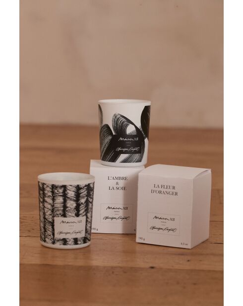 Bougie Fleur d'Oranger blanc