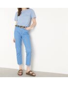 Mittelblaues T-Shirt Mel