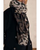 Foulard Ville Lino noir