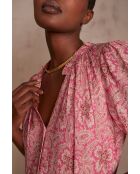 Kleid Myrtie mit Johannisbeer-Print
