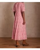 Kleid Myrtie mit Johannisbeer-Print