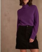 Violetter Clovis Strickpullover