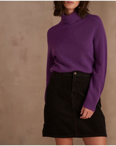 Violetter Clovis Strickpullover