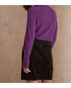 Violetter Clovis Strickpullover