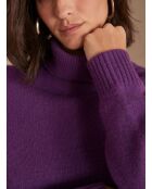 Violetter Clovis Strickpullover