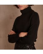 Maglione nero in maglia Clovis