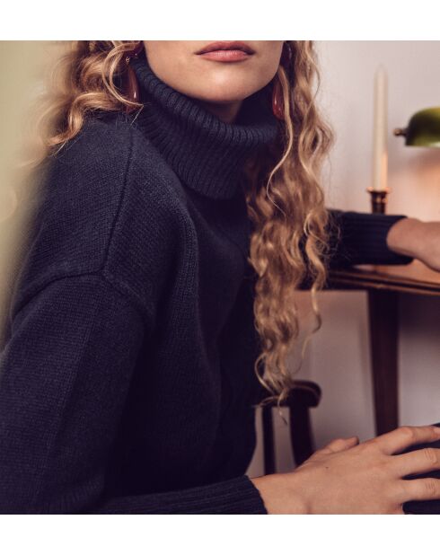 Maglione nero in maglia Clovis