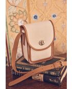 Petit sac Ines bis en cuir écru