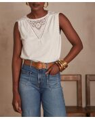 T-shirt Tiana crema