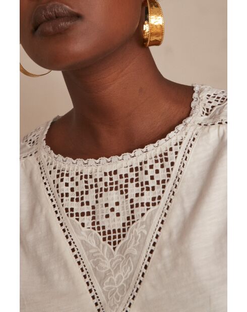 T-shirt Tiana crema