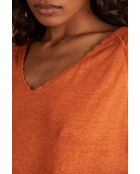 Orangefarbenes T-Shirt aus Detroit