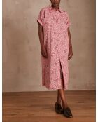 Magalie Kleid mit Johannisbeer-Print