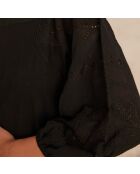 Deborah schwarzes T-Shirt