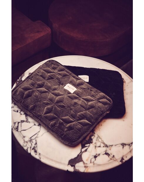 Pochette ordinateur Gareth kaki