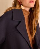 Cappotto da marinaio blu scuro Dean
