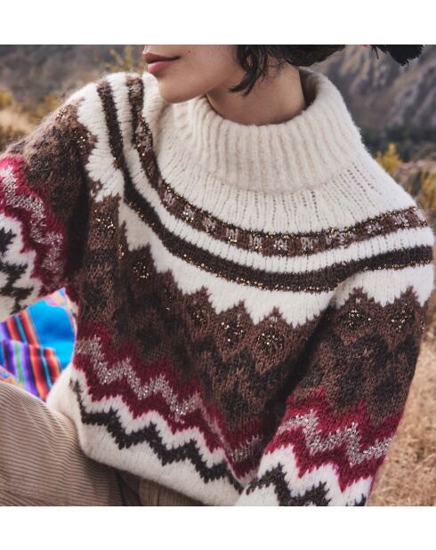 Ecrufarbener Pullover Chelsea