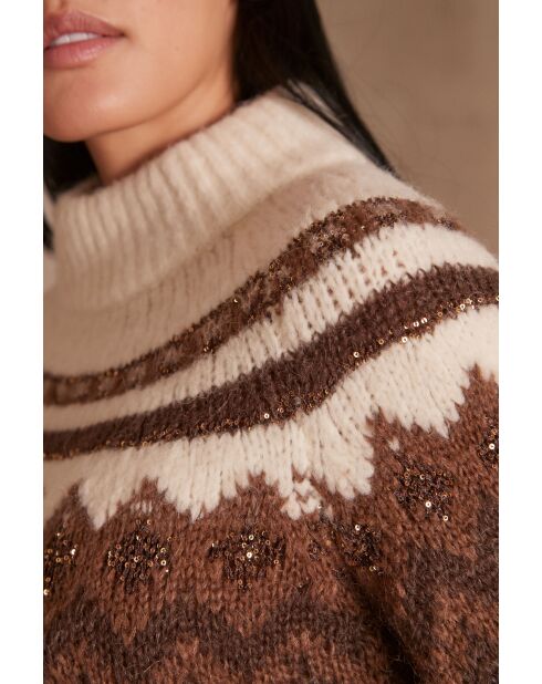 Ecrufarbener Pullover Chelsea