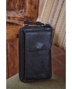 Pochette téléphone Gaspard noire