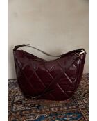 Grand sac cabas Gaby bordeaux