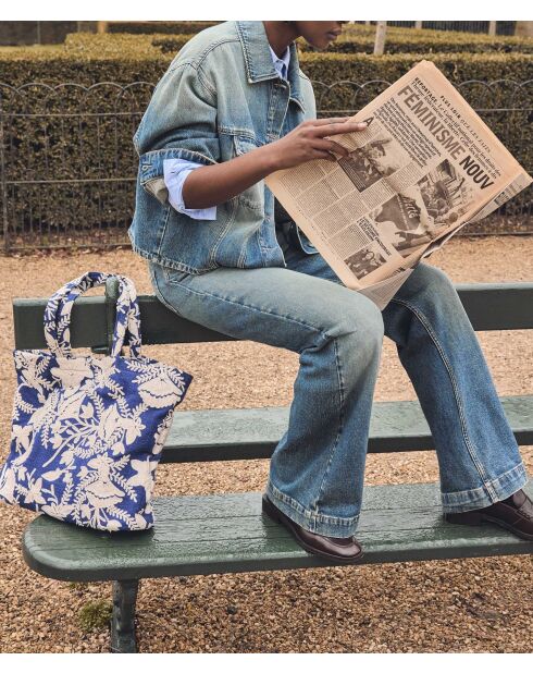 Cabas Gisèle bleu