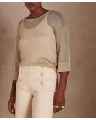 Goldenes T-Shirt Tracy