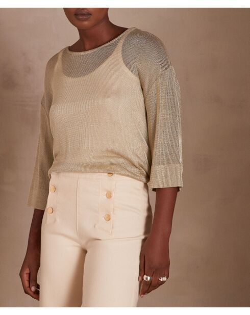 Goldenes T-Shirt Tracy