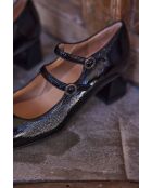 Escarpins en cuir Rafael Babies noirs