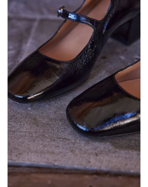 Escarpins en cuir Rafael Babies noirs
