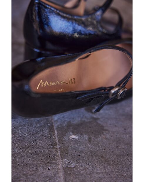 Escarpins en cuir Rafael Babies noirs