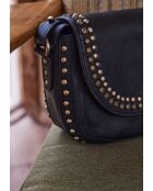 Mini borsa Gaspard in pelle nera