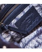 Mini borsa Gaspard in pelle nera