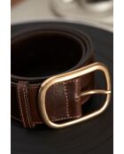 Ceinture large Julian chocolat