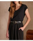 Camiseta negra Astrid