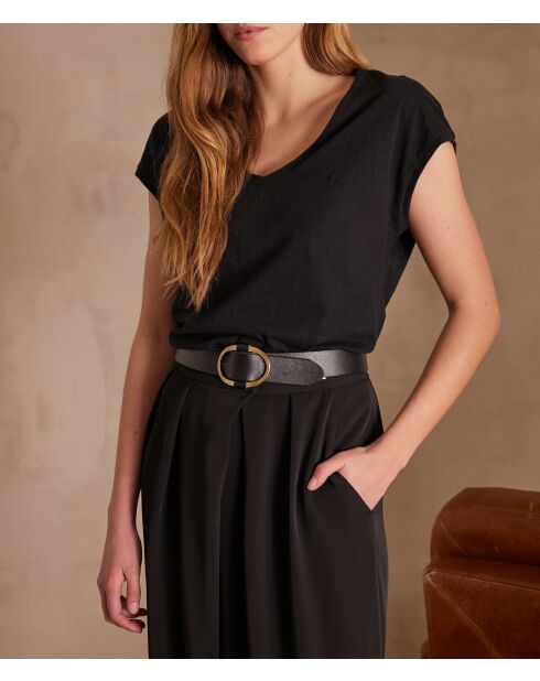 Camiseta negra Astrid