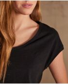 Camiseta negra Astrid