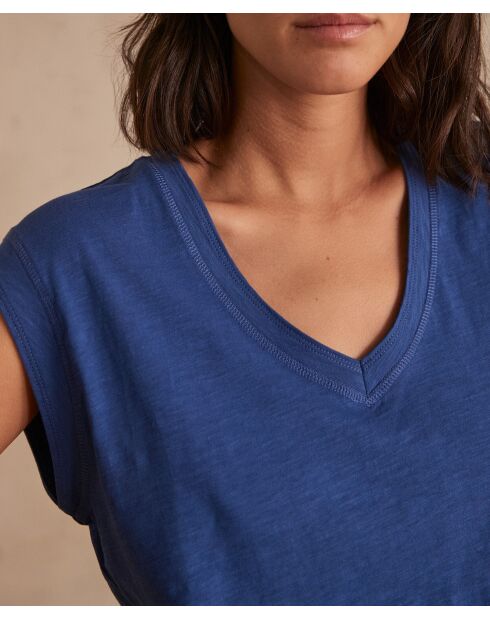 Delya königsblaues T-Shirt