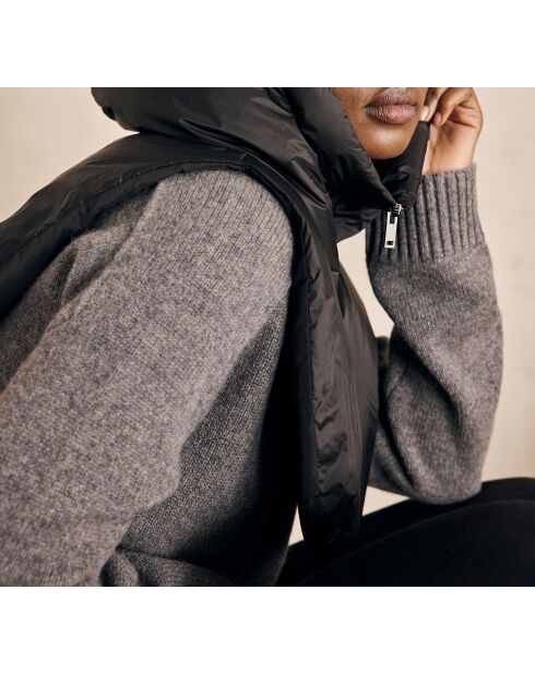 Capuche doudoune Lucien noire