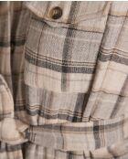 Robe Maud CRX gris pâle