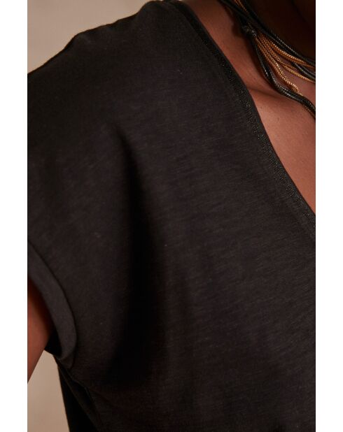 T-shirt nera Dolce
