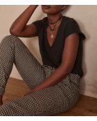 T-shirt nera Dolce