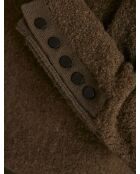 Khakifarbener Strickpullover Clark