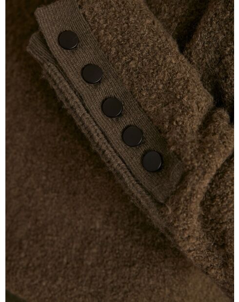 Khakifarbener Strickpullover Clark