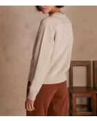 Natürlicher Strickpullover Ceane