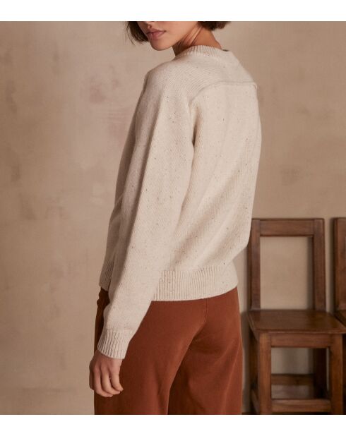 Natürlicher Strickpullover Ceane