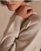 Natürlicher Strickpullover Ceane