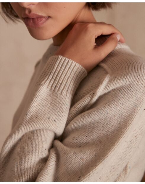 Natürlicher Strickpullover Ceane
