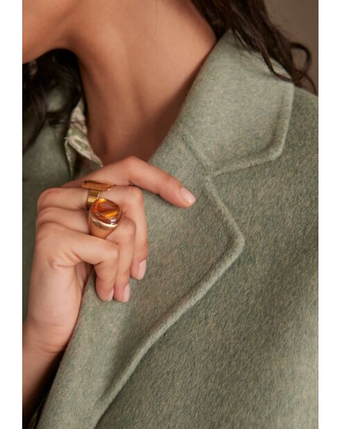 Cappotto in foglia Lina