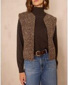 Bastien dunkelbrauner Pullover
